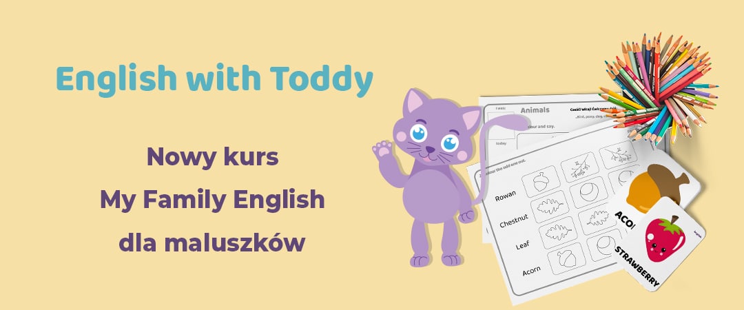 Czego Twój maluszek nauczy się w naszym kursie “English With Toddy”